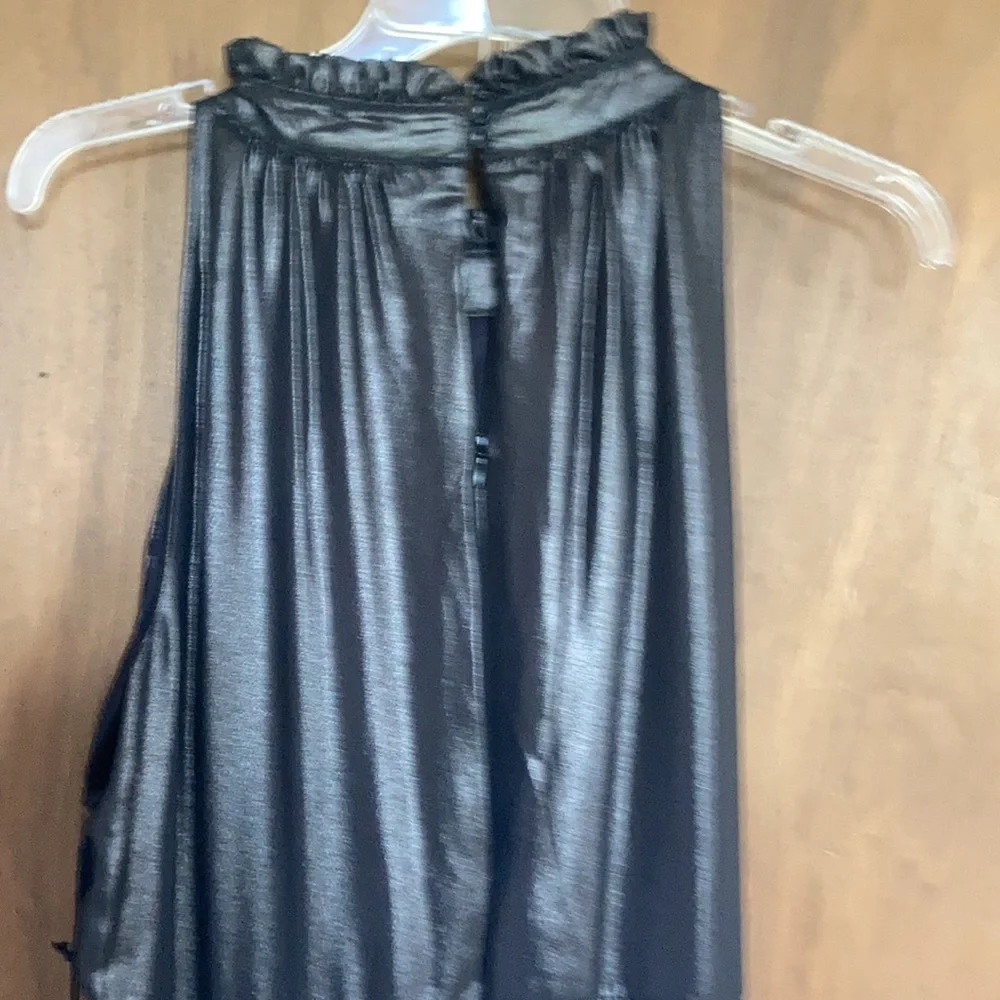 Relist1/24 Simply Vera Vera wang pleated bottom fit & flare black dress - Picture 10 of 16